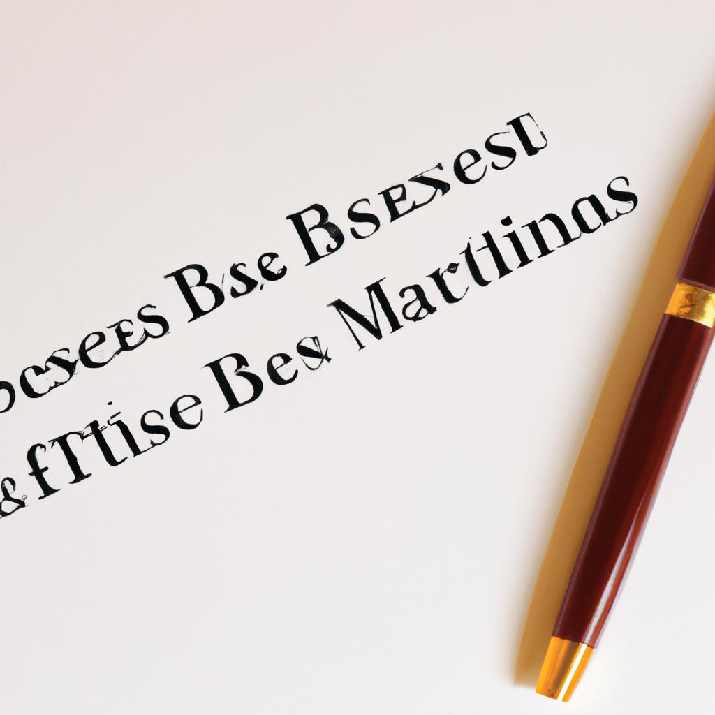 Maximizing the Effectiveness of Specific⁢ Bequests in ‌Estate ‍Planning